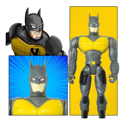 Imagem 3 de 5 de Boneco Articulado Pequeno Vigilante Negro Menino Mielle