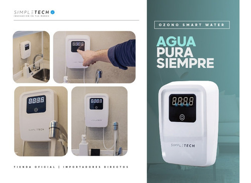 Imagen 5 de 9 de Ozonizador Purificador De Agua Para Grifo Lampara Uv Regalo