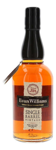 Whisky Evan Williams Bourbon Single Barrel Importado 750ml P