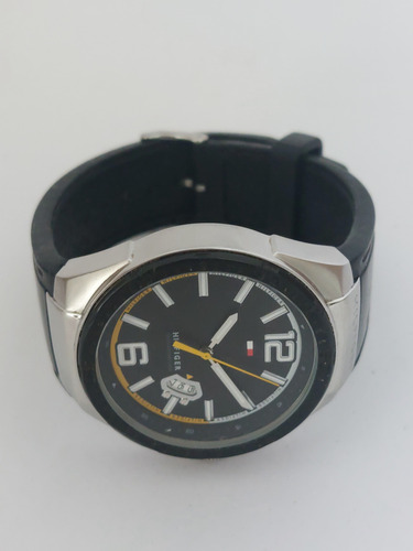 Relógio Tommy Hilfiger Th.125.1.29.0969,série Prata. Preto Preto Preto (Usado)