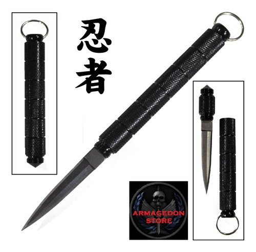 Kubotan Ninja Yakuza Con Cuchillo Navaja Defensa Personal