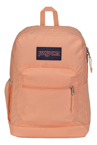 Mochila Jansport Casual Escolar Cross Town Color Rosa Diseño De La Tela Liso