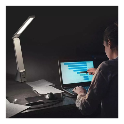 Lampara De Mesa Led Sensor Tactil Plegable Portátil Usb