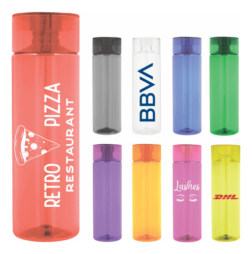 Cilindro Para Agua De 660ml Personalizado A 1 Tinta (130 Pz)