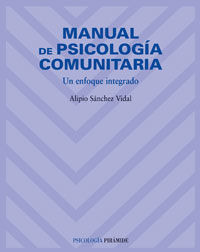 Manual De Psicología Comunitaria (libro Original)