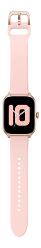 Smartwatch Amazfit Gts 4 42,7mm 5atm Wifi Bt Gps Color De La Caja Rosa Chicle Color De La Malla Rosebud Pink - Excelente (Reacondicionado)