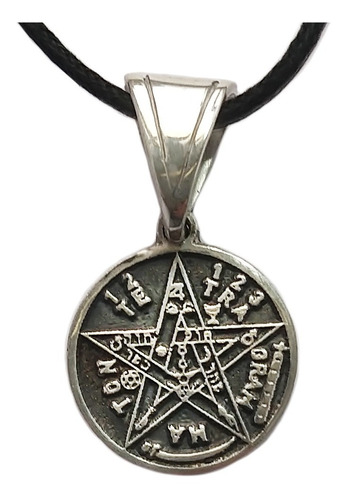 Medalha Tetragrammaton Em Prata 950