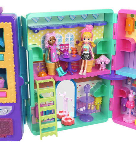 Polly Pocket Servicio De Modas Dulces Set De Juego