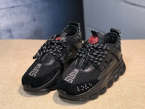 Versace hotsell tenis negros