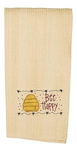 The Country House Collection Bee Happy Hive 19 X 28 Toalla 