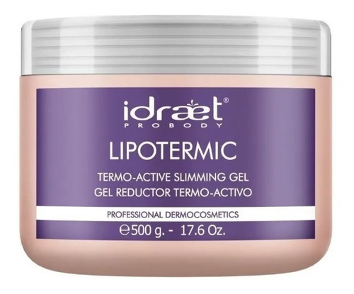 Gel Reductor Termo Activo Corporal Lipotermic 500g Idraet