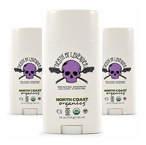 Costa Norte Organics - Todos Desodorante Natural Muerte Por 