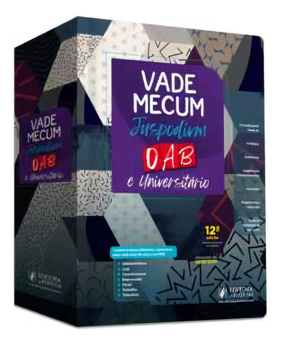 Vade Mecum Oab E Universitário - 39º Exame De Ordem, De Juspodivm A. Editora Juspodivm, Capa Dura, Edição 12 Em Português, 2024