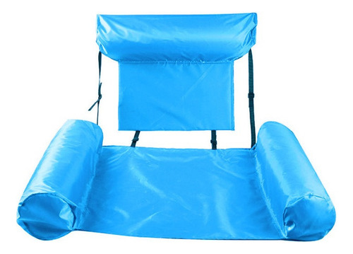 Tumbona Inflable Plegable Para El Agua Cama Silla Flotador