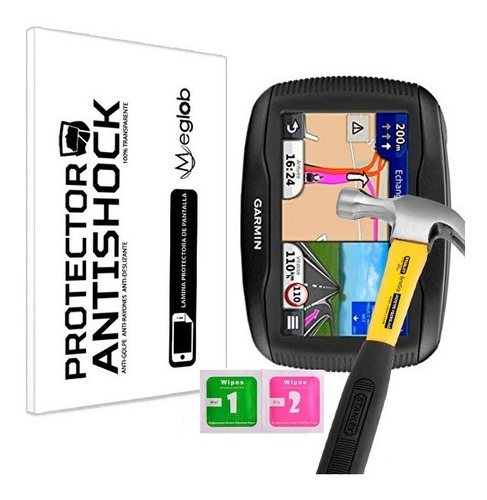 Protector De Pantalla Antishock Garmin Zumo 340lm