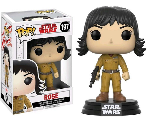 Boneco Funko Pop Rose 197 Star Wars The Last Jedi