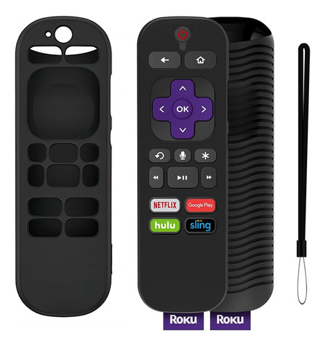 Funda Para Silicóna Control Remoto Tcl Roku 3600r Rcal7r