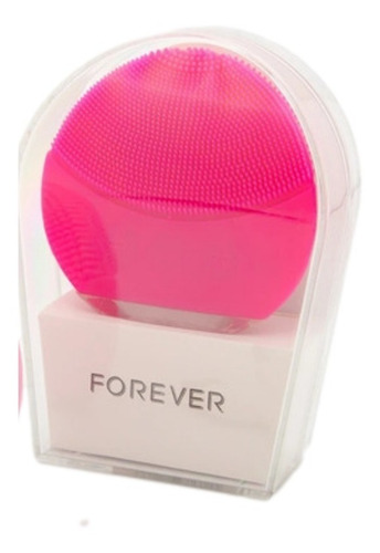 Limpiador Facial Masajeador Recargable Usb Fucsia