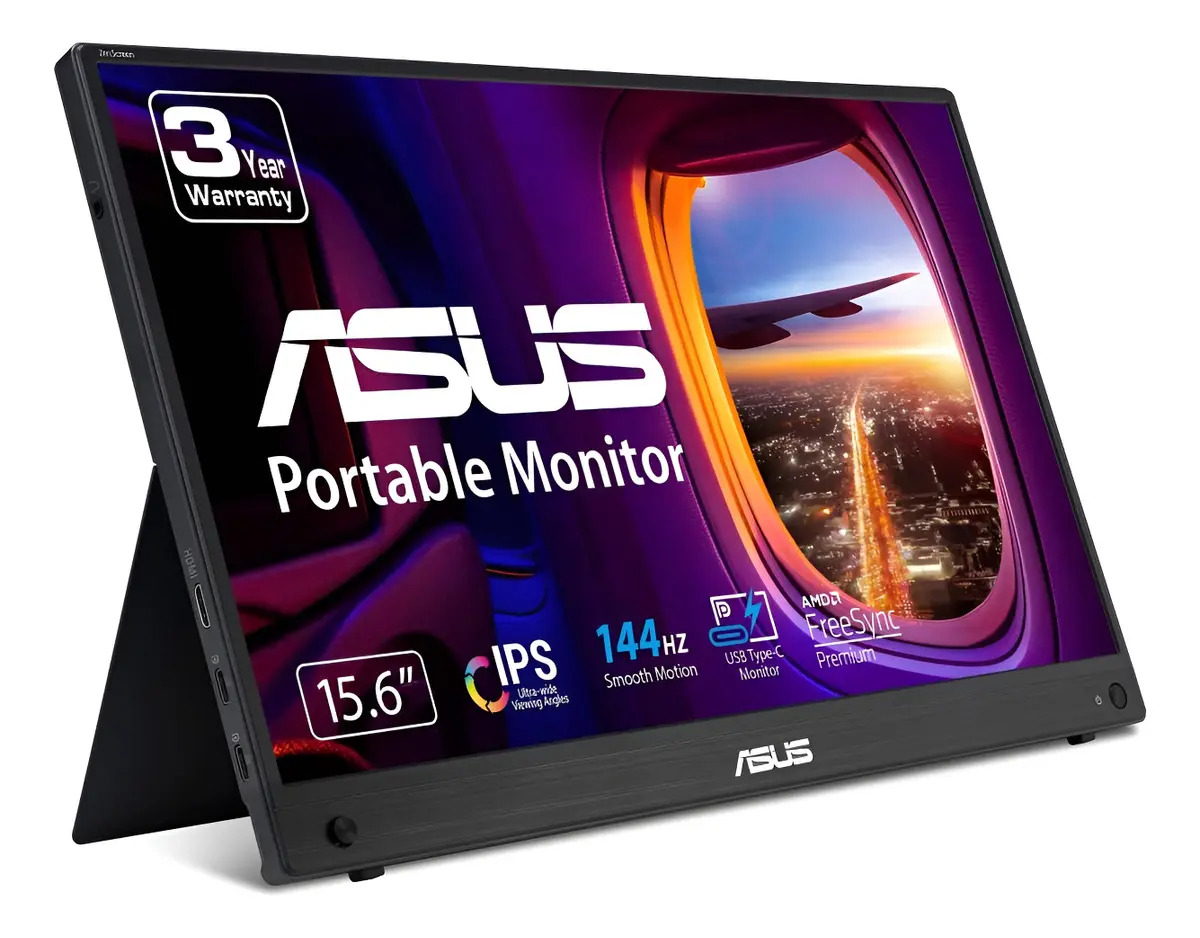 Monitor Asus Zenscreen 15.6 1080p Portable Usb (mb16acv) - Negro