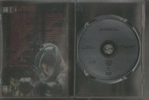 Planeta Vermelho Com Val Kilmer Dvd Usado (Usado)