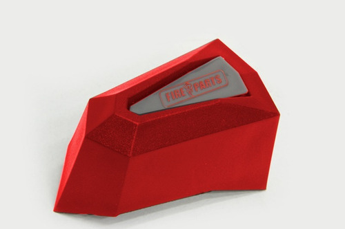 Imagen 3 de 6 de Slider Protector Nuclear Rojo Pulsar 200 Ns Fire Parts