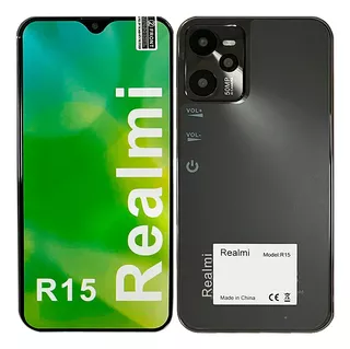 Celular Economico Realmi R15 Dual Sim 32 Gb Negro 3 Gb Ram