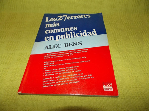 Los 27 Errores Más Comunes En Publicidad - Alec Benn - Norma