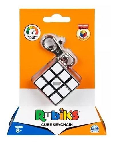 Imagen 2 de 6 de Cubo Rubiks 3x3 Llavero Original Cubo Magico Rubik Prm
