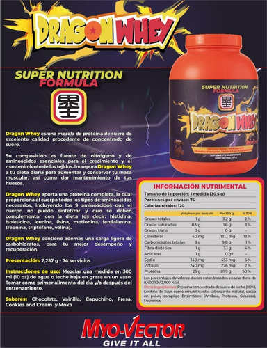 Imagen 2 de 2 de Proteina Myovector Kaiosama Whey 5 Lbs