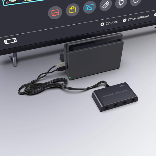 Mayflash Gamecube Controller Adapter For Wii U, Pc Usb And S