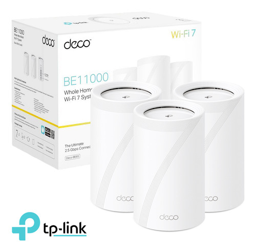 Tp-link Deco Be65 3 Pack Mesh Sistema Wifi 7 Be11000