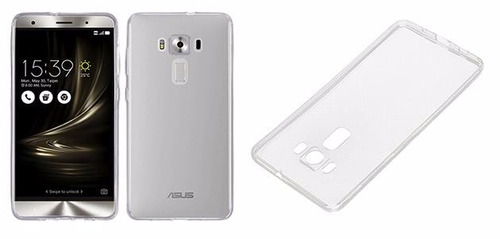 Funda Transparente Asus Zenfone 3 Delux Max Ultra + Templado