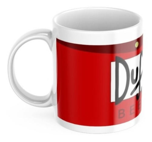 Taza Café Los Simpson Duff Cerveza Homero Bart Animado 11 Oz