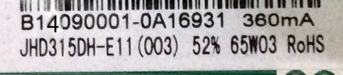 Main / Hisense / 32d37 32g1505 / 173397 / Modelo 32h3e (Usado)