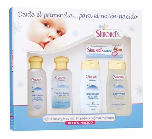 Set de cuidado para bebés Simond's Recién Nacido varios - x 5