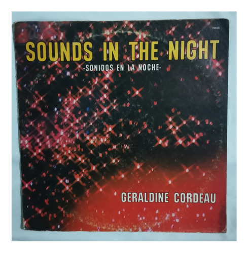 High Energy Vinilo Geraldine Cordeau Sound In The Night 