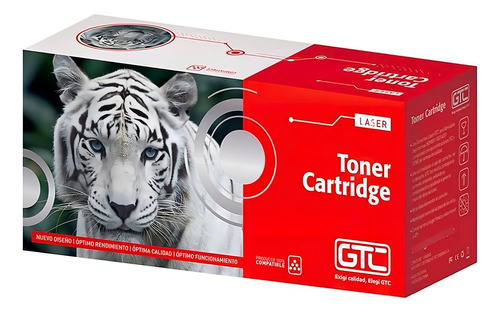 GTC Toner Alternativo Hp 58a Cf258a Con Chip 3000 Páginas Negro