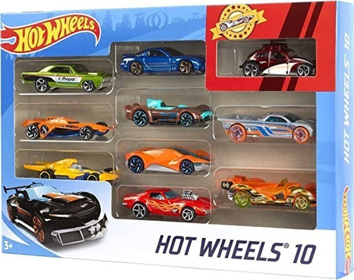 Set Carros Hot Wheels 10, Trae 10 Autos