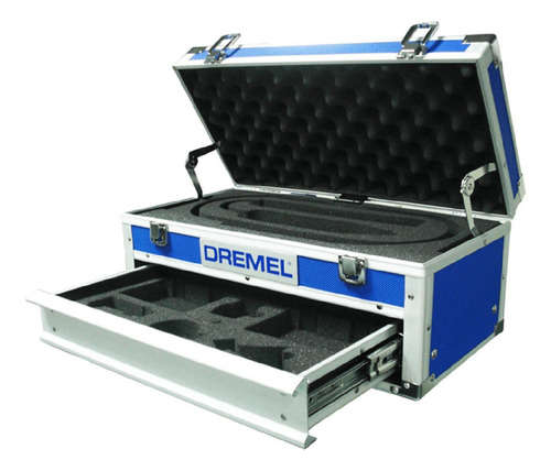 Caja Maletin Organizador Metalico Aluminio Dremel