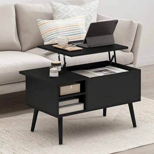Furinno Jensen Sala De Estar Mesa De Centro De Madera Con El