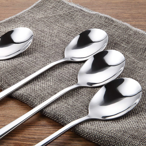 Cucharas, Cucharas De Sopa Coreana, Cuchara De Acero Inoxida