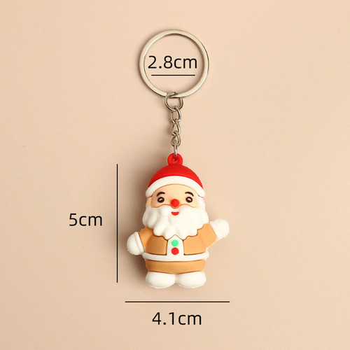 Llavero Navideño De Dibujos Animados, Regalo De Navidad,