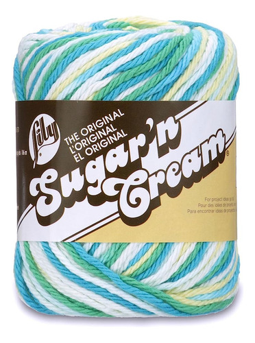 Lily Sugar 'n Cream The Original Ombre Yarn, 2oz, Gauge 4 Me