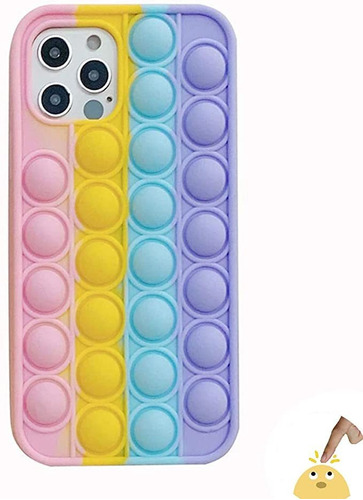 Funda Protectora Push Pop Bubble Para Iphone12