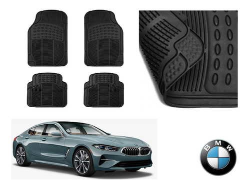 Kit Tapetes De Uso Rudo Bmw 850i 2019 Rubber Black Original