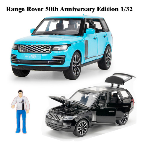 Land Rover Range Rover Miniatura Metal Car Con Luz Y Sonido