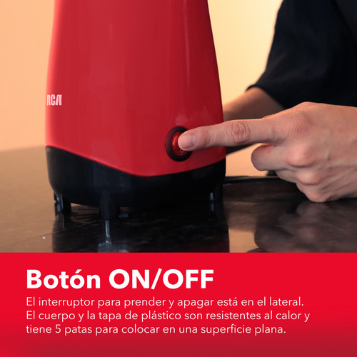 Maquina Para Palomitas Rca Palomitero Con Tapa