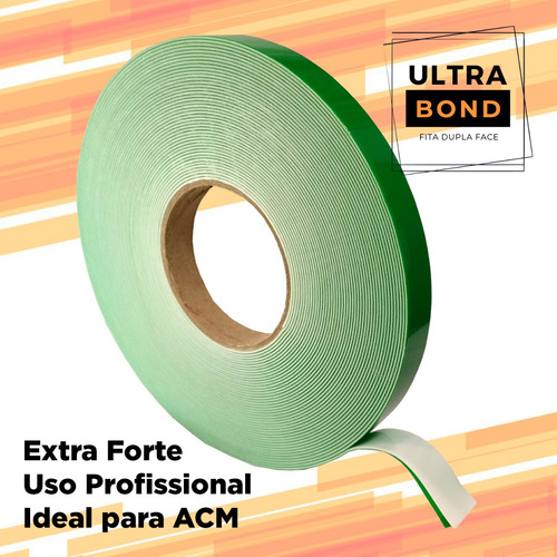 Fita Dupla Face Ultrabond Extra Forte 19mmx20mts