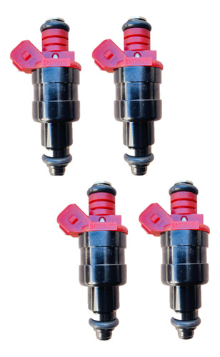 4x Inyector Gasolina 93-99 Vw Golf A3 1.8l Rojo Bac906031