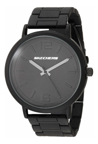 Reloj Hombre Skechers Sr5143 Cuarzo 46mm Pulso Negro